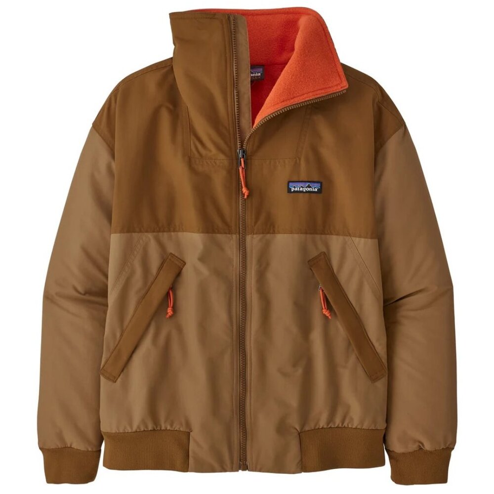 Patagonia Shelled Synchilla® Jacket in Nest Brown - XS